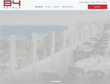Tablet Screenshot of boscolob4hotels.com